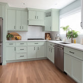 RTA Solid Wood Newtown Jade Green Wall Cabinet for Kitchen Bathroom & Laundry Storage